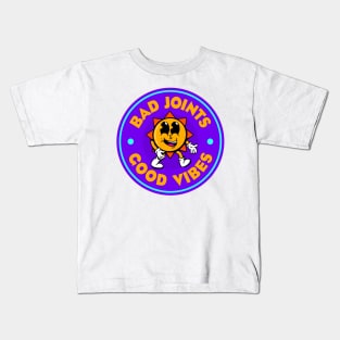 Bad Joints Good Vibes - Rheumatoid Arthritis - Funny RA Kids T-Shirt